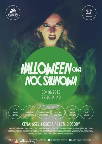 Halloweenowa Noc Saunowa - Wrocław