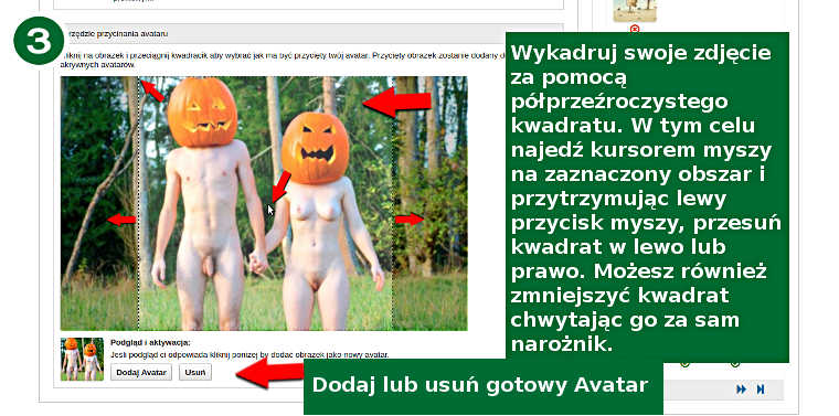 Wykadruj przesłane zdjęcie za pomocą prostego narzędzia