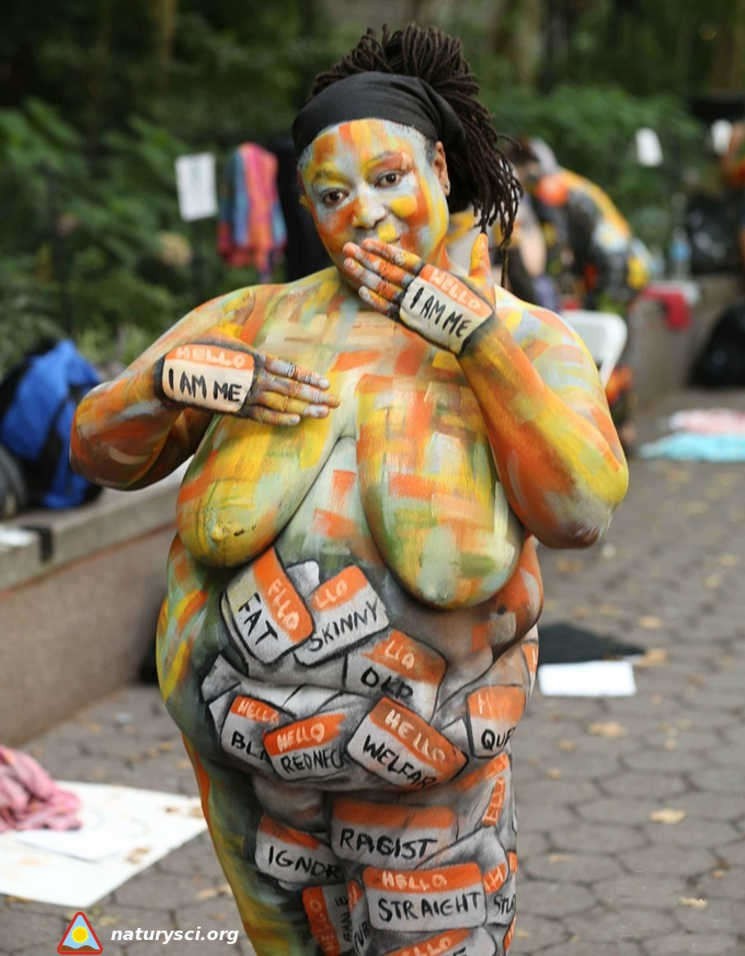 Konkurs bodypainting